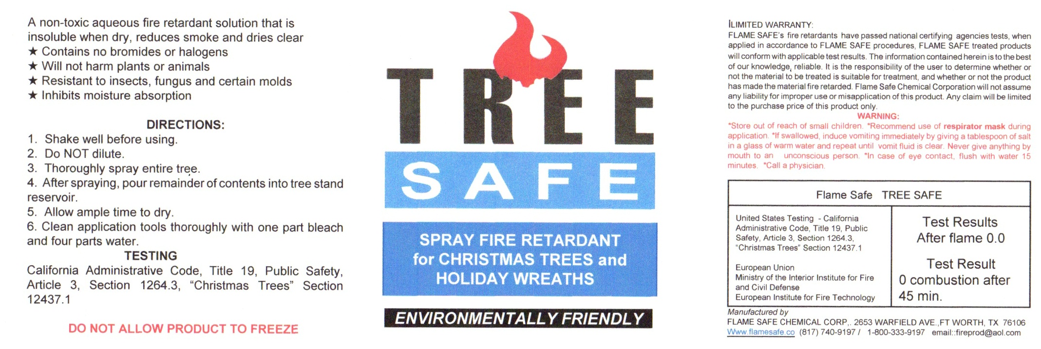 LABEL TREE SAFE